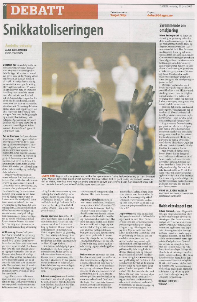 Norska Dagen 20 juni 2012