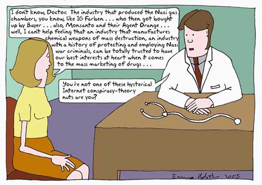 konspirationsgalning IG Farben